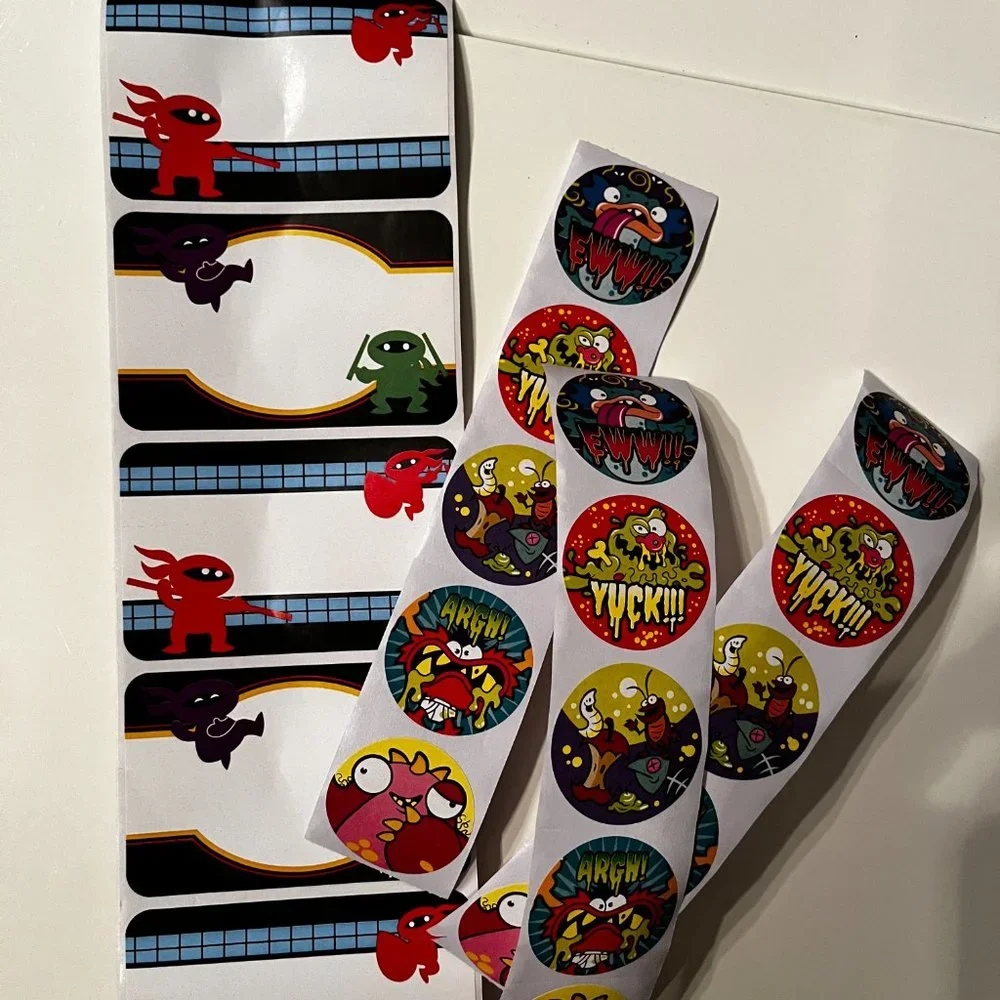 Stickers!  (Ninjas and Gross!)‎ (new)